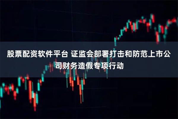 股票配资软件平台 证监会部署打击和防范上市公司财务造假专项行动
